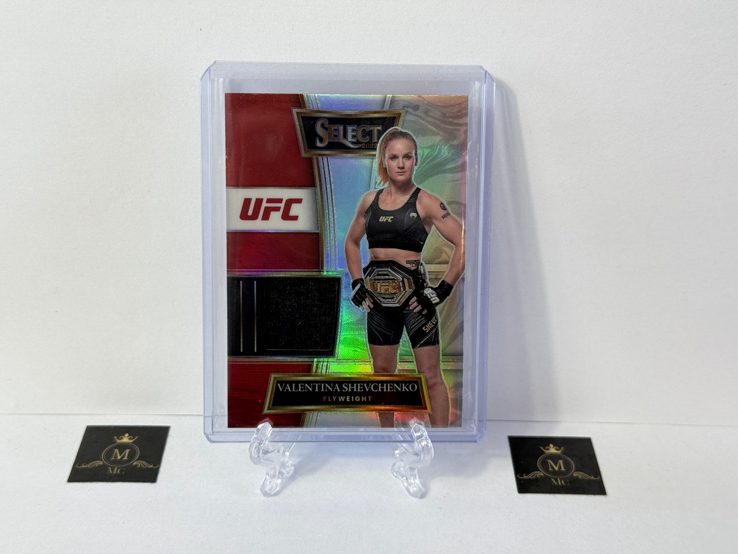 Valentina Shevchenko Relic Silver Prizm 2022 Panini Select UFC